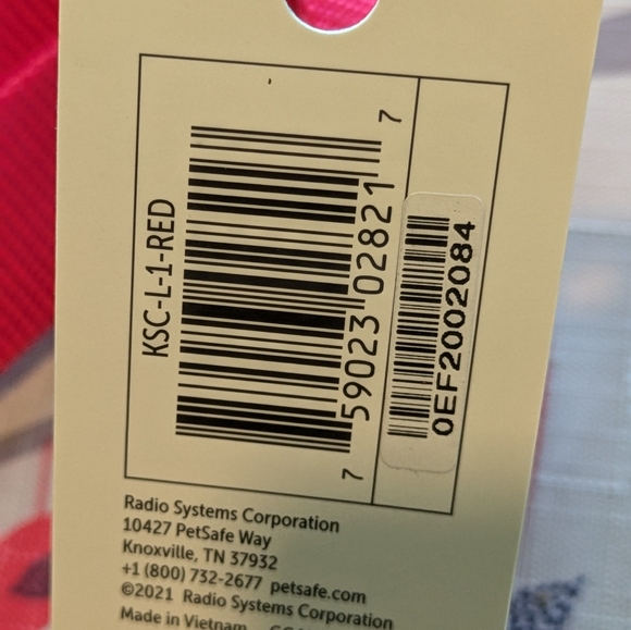 PetSafe Keepsafe Dog Breakaway Collar Red Size L NWT - Picture 5 of 7